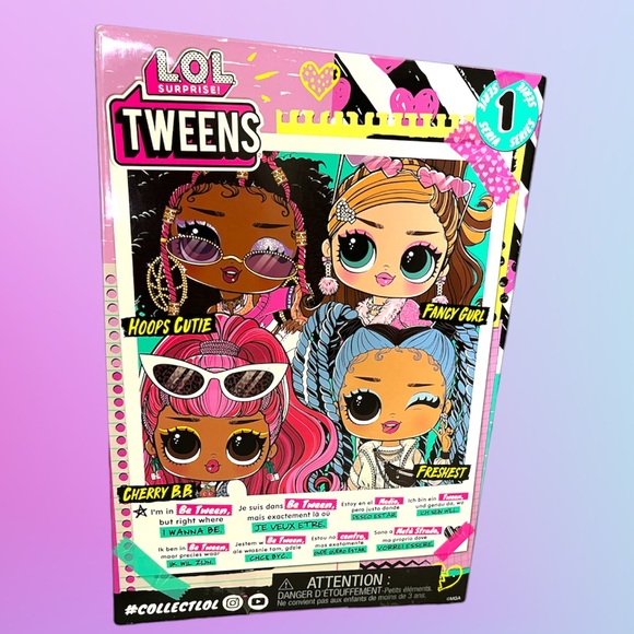 L.O.L. SURPRISE! TWEENS FASHION DOLL PLAYSET BNIB “FANCY GURL” SERIES ONE - Picture 5 of 13